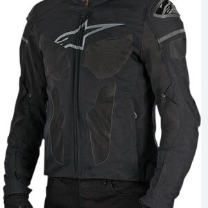 Alpinestars Black Motorcycle Jacket